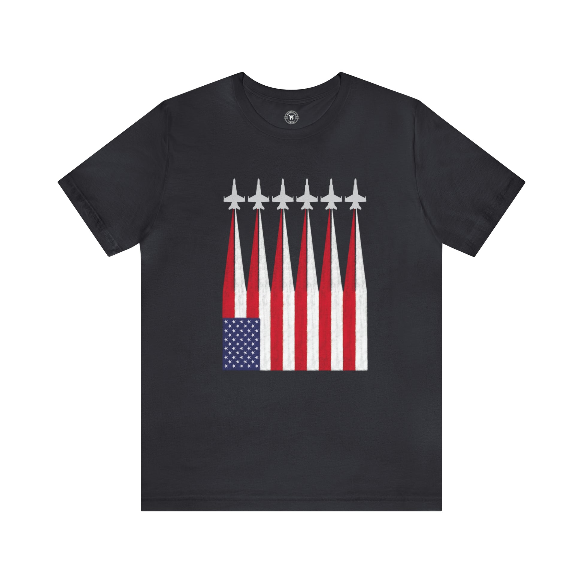 American Flag T-Shirt | Flight Crew Shirts | Buster AV Crew