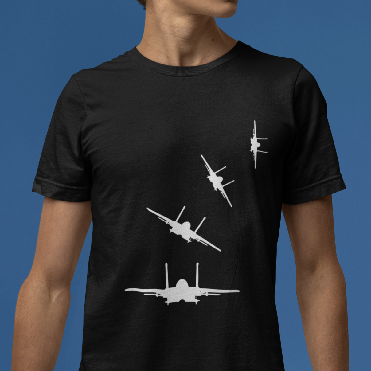 Air Force Tee Shirts | F14 Barrel  Pilot Tshirt | Buster AV Crew