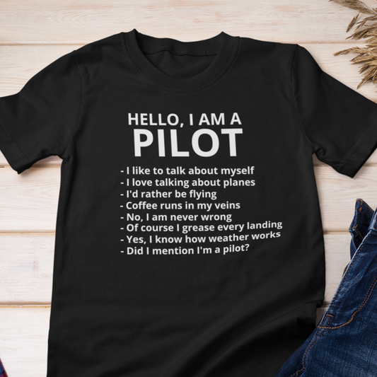  Cool Pilot Shirts | Aviation Lover Tee | Buster AV Crew